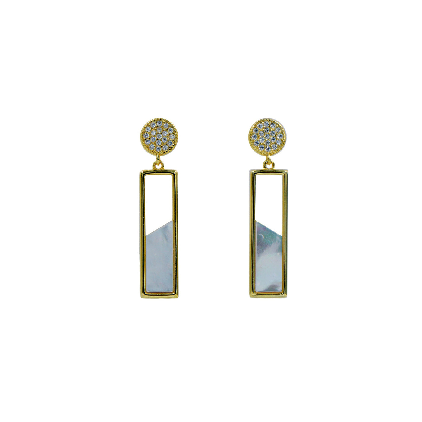 Geometric - Rectangle Earrings