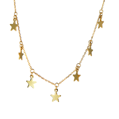 Dainty Stack - Star Charm Necklace