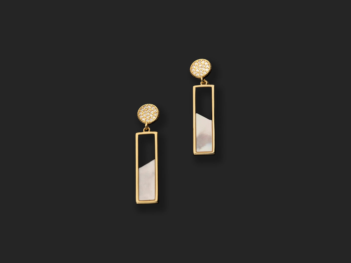 Geometric - Rectangle Earrings